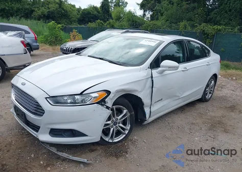 2016 Ford Fusion Hybrid Se from USA, damaged, VIN 3FA6P0LU7GR127185